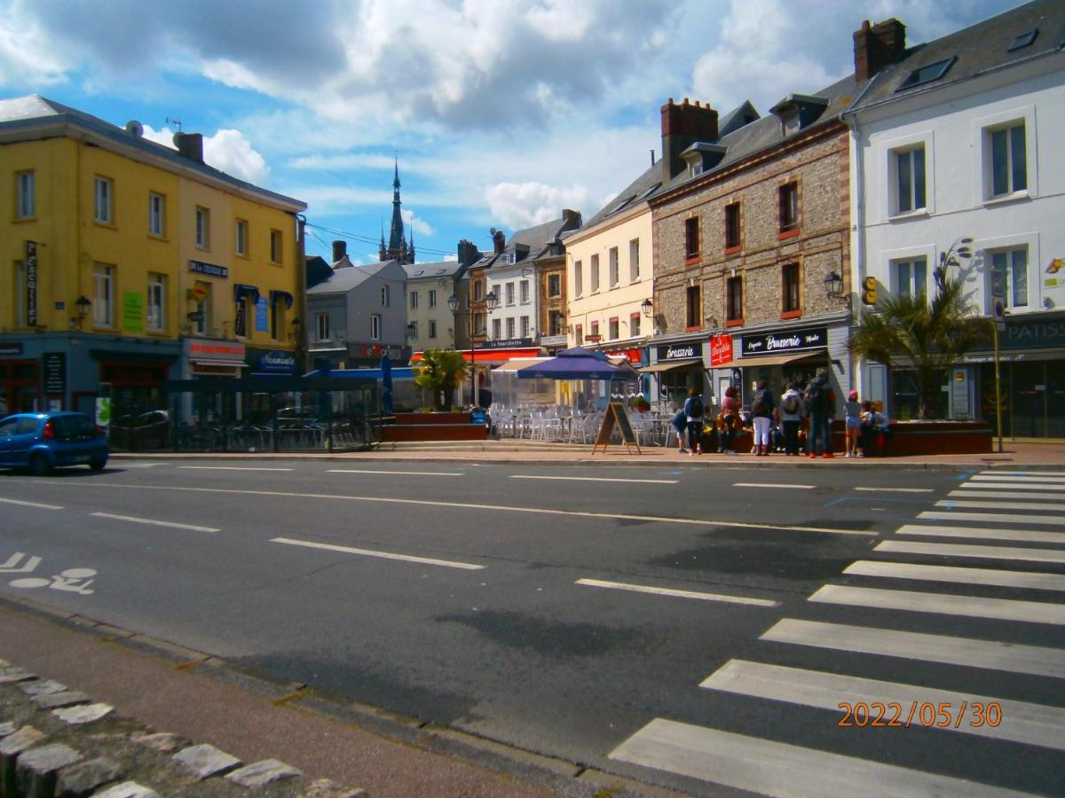 Maison Proche De La Plage Fécamp Exteriör bild